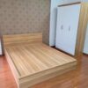 Bộ giường tủ gỗ MDF 3 cánh đơn giản
