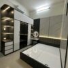 Bộ giường tủ gỗ MDF kết hợp cánh kính cường lực cao cấp