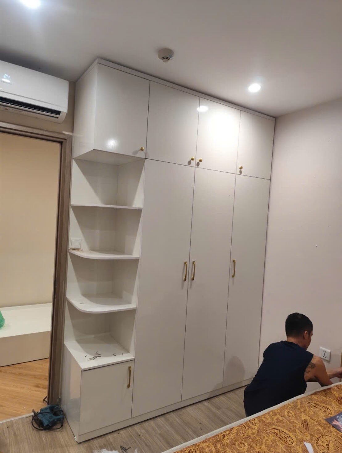 Bộ giường tủ gỗ MDF cao cấp