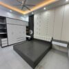 Bộ giường tủ gỗ MDF phòng cưới hiện đại
