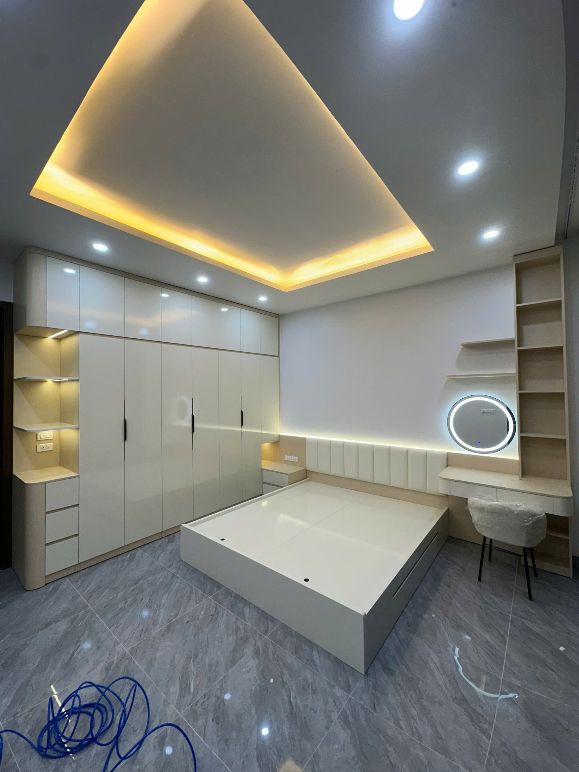 Bộ giường tủ gỗ MDF sang trọng hiện đại