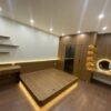 Bộ giường tủ gỗ MDF âm tường sang trọng